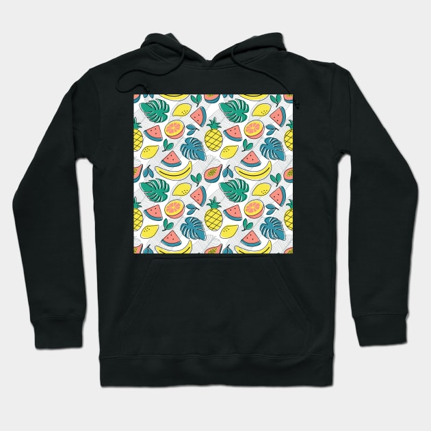 Fruits Hoodie by edwardecho